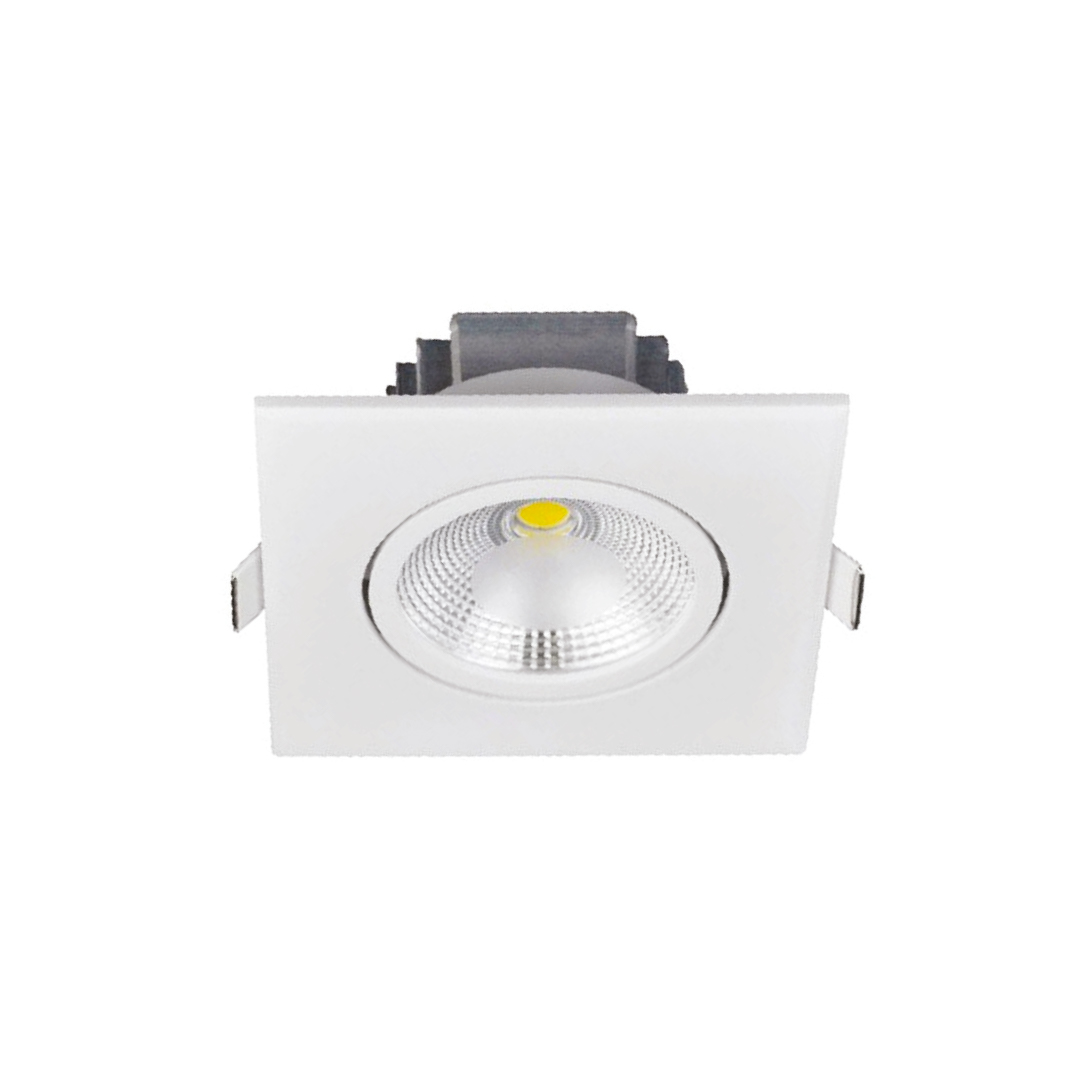 Luminária Spot Led Quadrado 03W